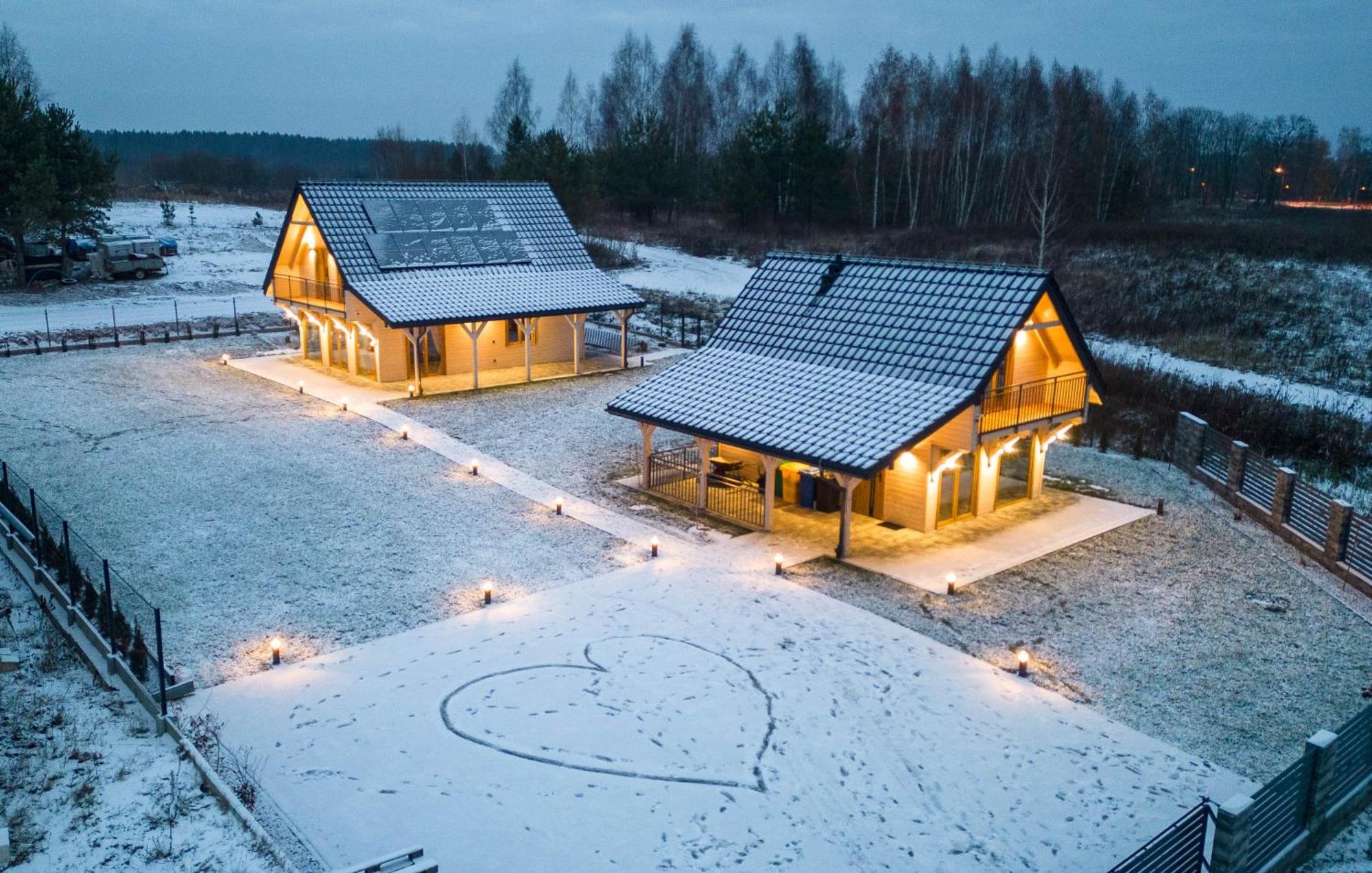 Gwiazda Polnocy Goldap Dom Vip Na Wynajem Villa Exteriör bild